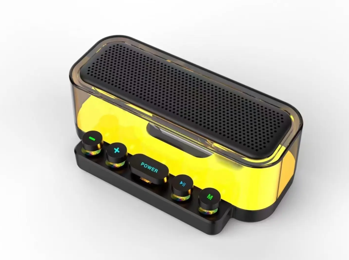 High-Performance Portable Wireless USB Speaker with Deep Bass & RGB LED Lights