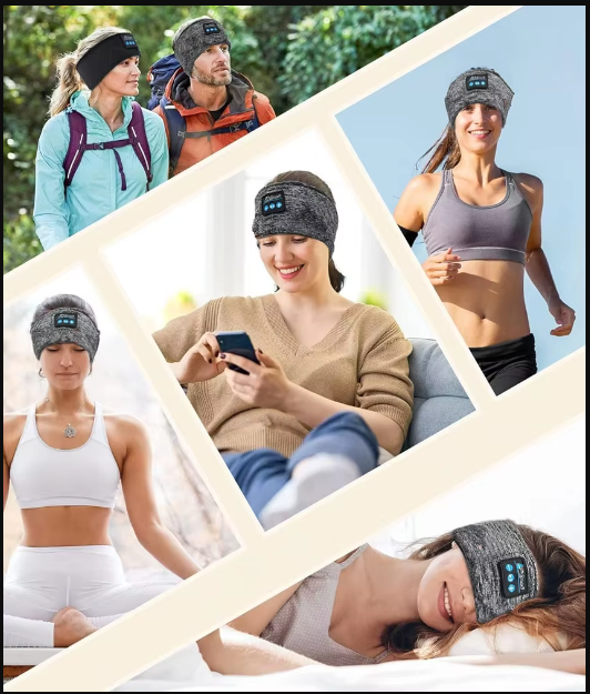 Bluetooth Headphones Sleep & Fitness Mask